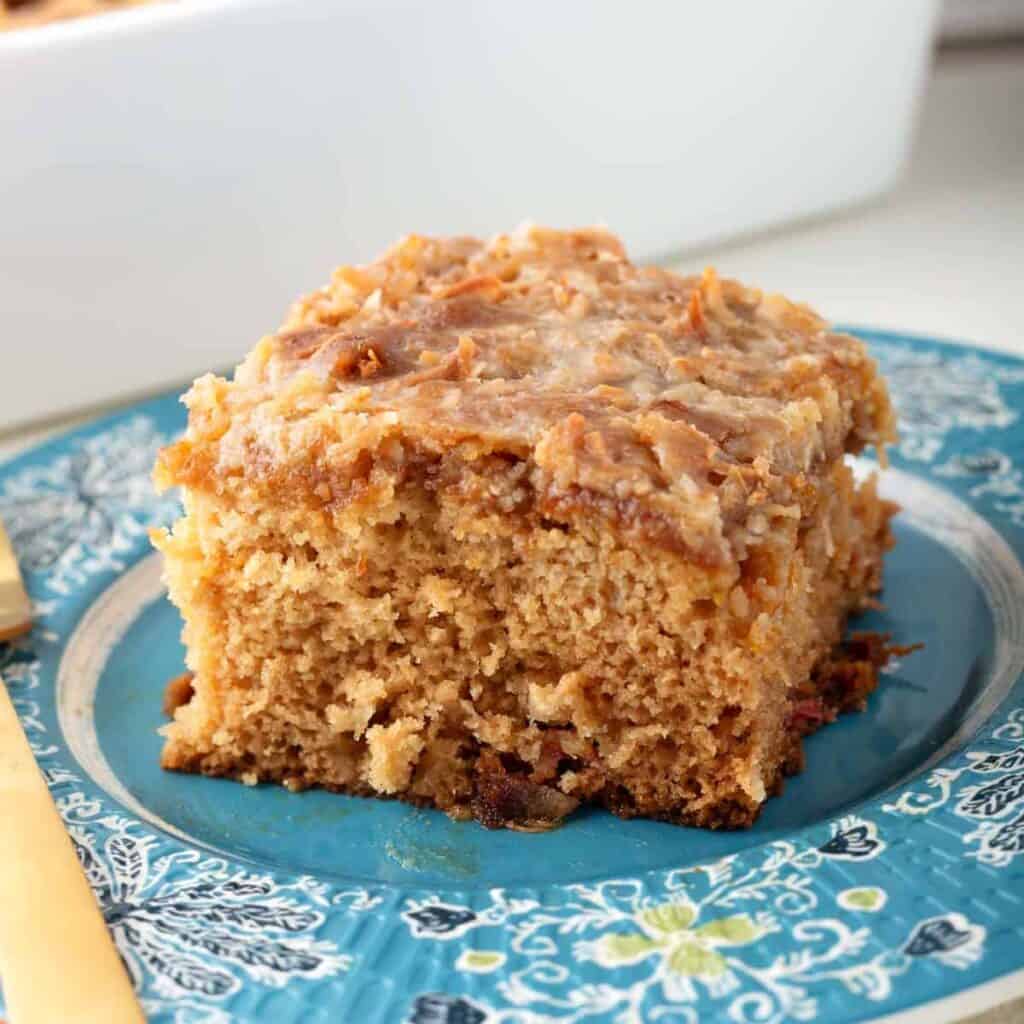 Fruit Cocktail Cake Retro Recipe Box