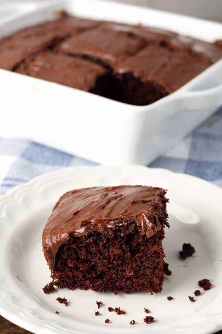 Chocolate Depression Cake - Wacky Cake