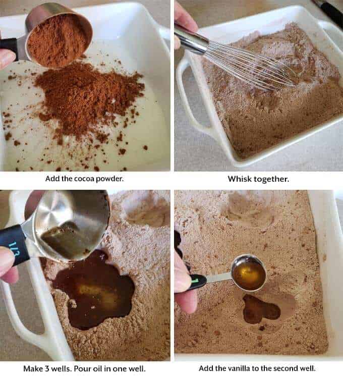 cake making process