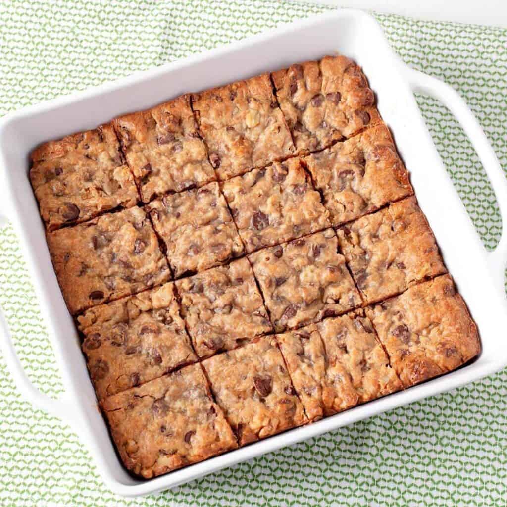 Graham Cracker Brownies Retro Recipe Box