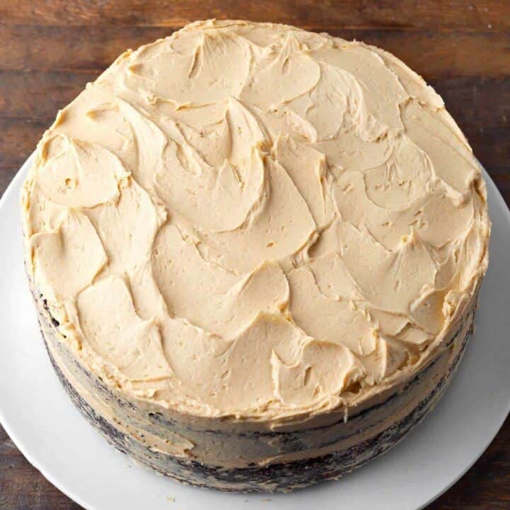 Peanut Butter Frosting Retro Recipe Box