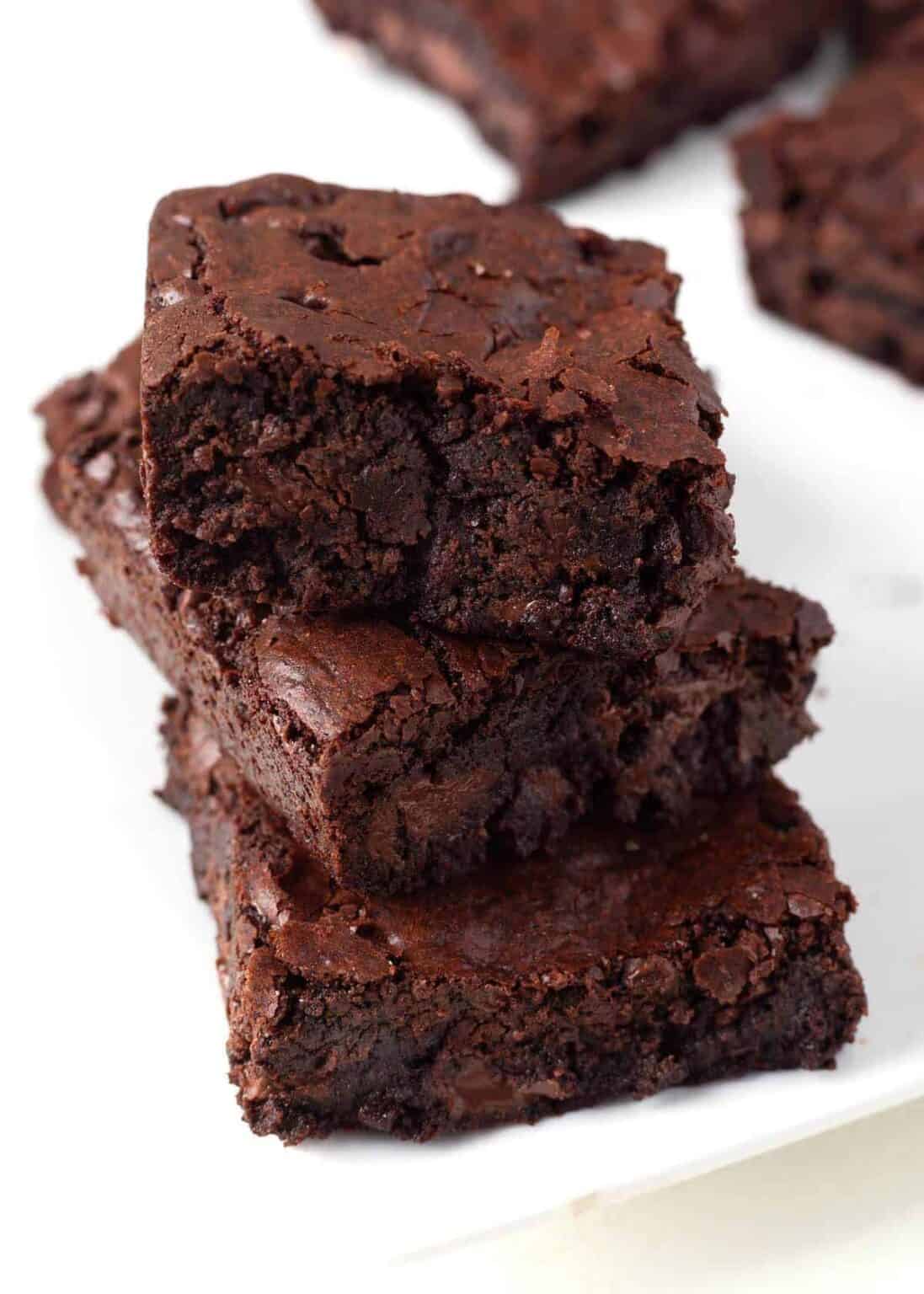 Double Chocolate Brownies - Retro Recipe Box