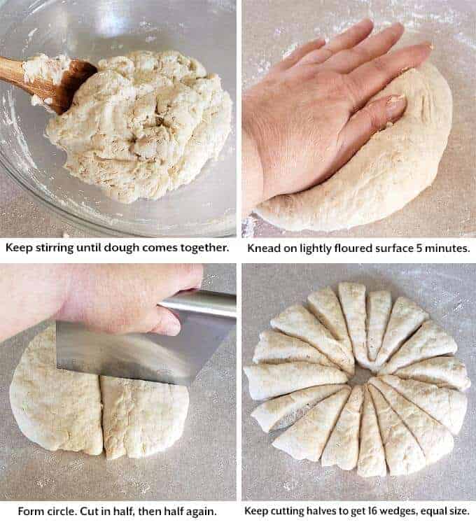 making Flour Tortillas