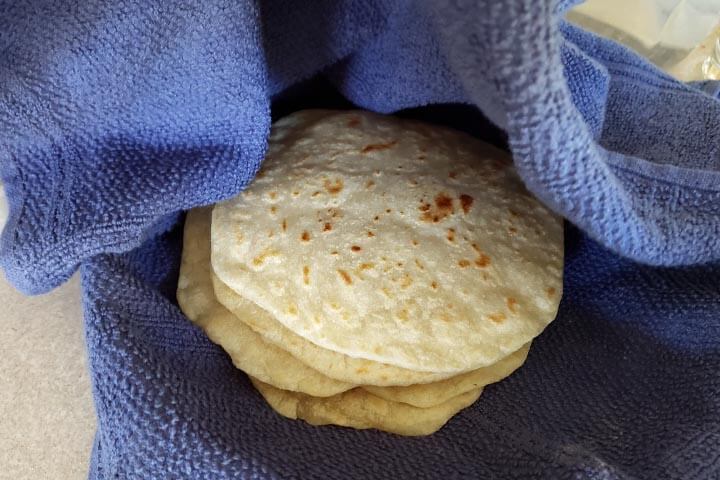 Flour Tortillas recipe
