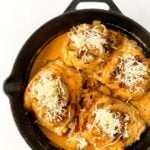 French Onion Chicken Skillet pin