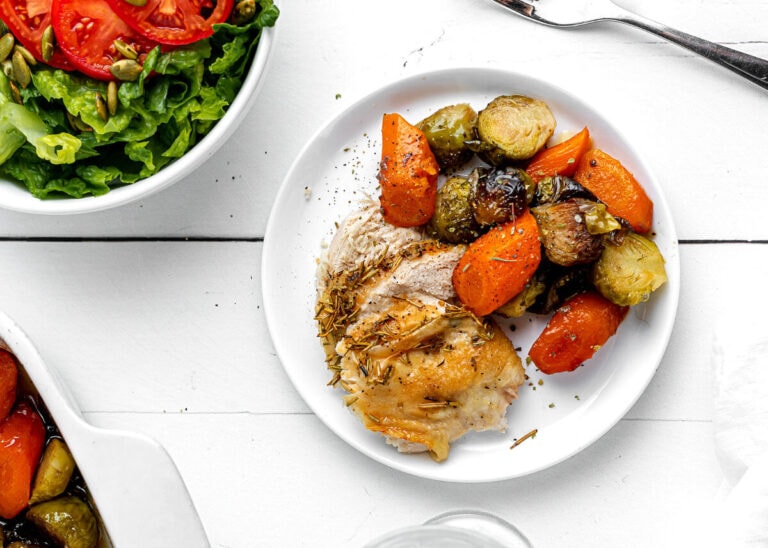 Rosemary Roasted Chicken and Vegetables Retro Recipe Box