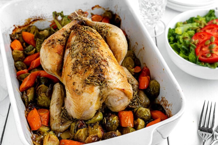 Rosemary Roasted Chicken and Vegetables Retro Recipe Box
