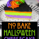 No Bake Halloween Cheesecake