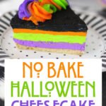 No Bake Halloween Cheesecake