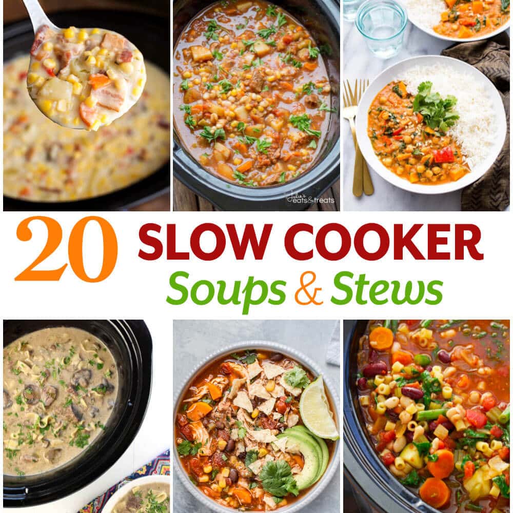 20 Slow Cooker Soup and Stew Recipes Retro Recipe Box