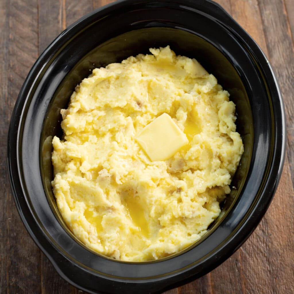 Slow Cooker Mashed Potatoes Retro Recipe Box