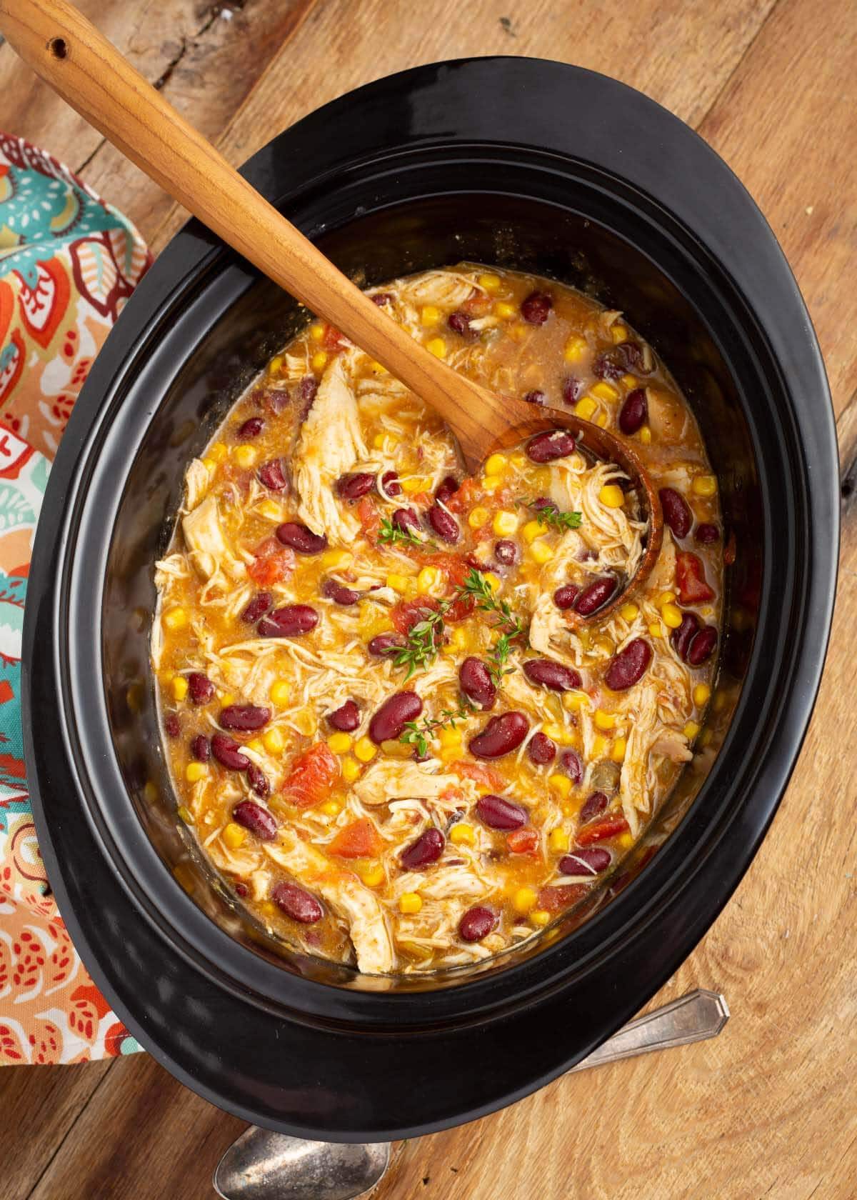 Slow Cooker Mexican Chicken Stew