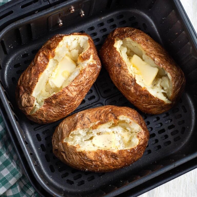 Air Fryer Baked Potatoes Retro Recipe Box