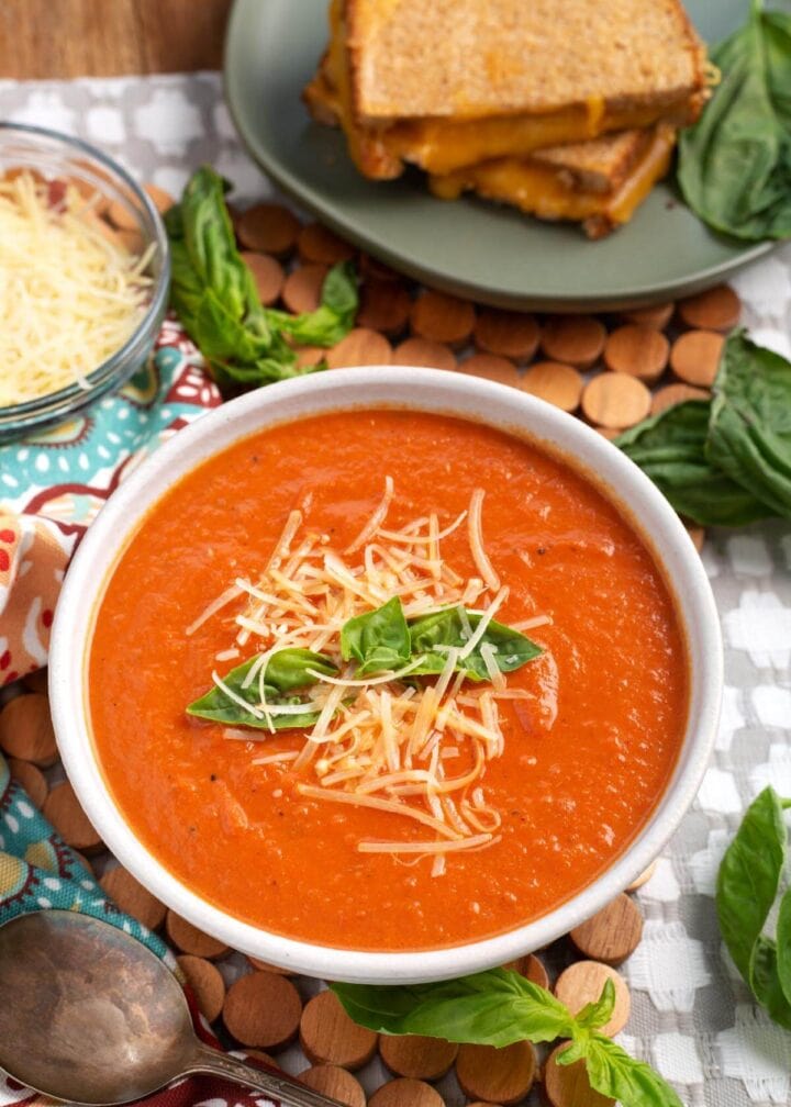 Slow Cooker Tomato Soup Retro Recipe Box