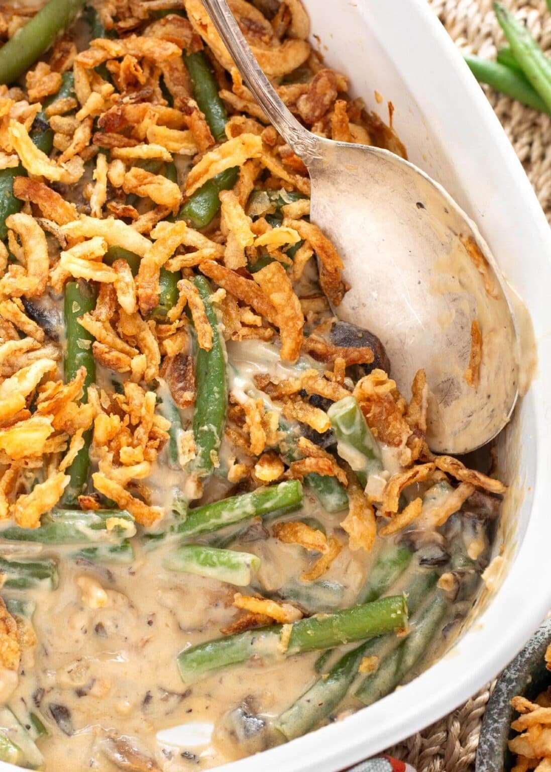 Best Fresh Green Bean Casserole From Scratch Retro Recipe Box