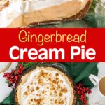 Gingerbread Cream Pie