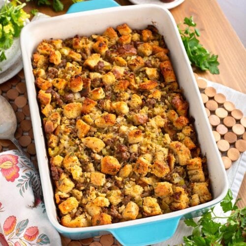Herb Sausage Stuffing Herb Sausage Stuffing