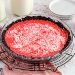 No-Bake Candy Cane Pie