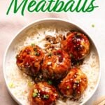 Teriyaki Chicken Meatballs