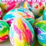Tie Dyed Easter Eggs