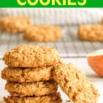 Apple Cinnamon Oatmeal Cookies
