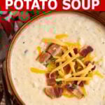 Crockpot Hash Brown Potato Soup