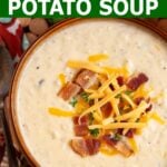Crockpot Hash Brown Potato Soup