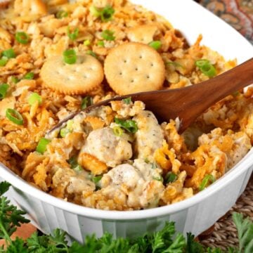 Ritz Cracker Chicken Casserole