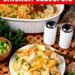 Ritz Cracker Chicken Casserole