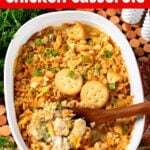 Ritz Cracker Chicken Casserole
