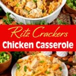 Ritz Cracker Chicken Casserole